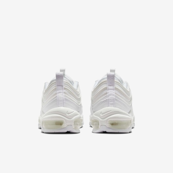 Size 4,5 GS) - Nike Air Max 97 Low White Metallic Silver - Picture 4 of 11